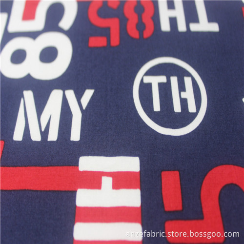 hotsale 98%C2%SP regular printed poplin fabric